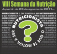 VIII SEMANA DA NUTRIÇÃO 